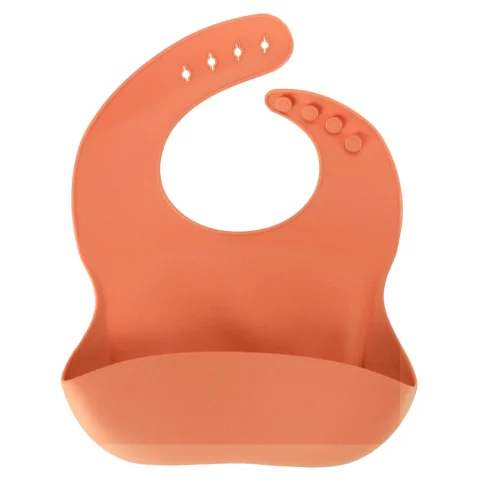 Naczynia silikonowe dla dzieci niemowląt zestaw stołowy 4 elementów miś pomarańczowy