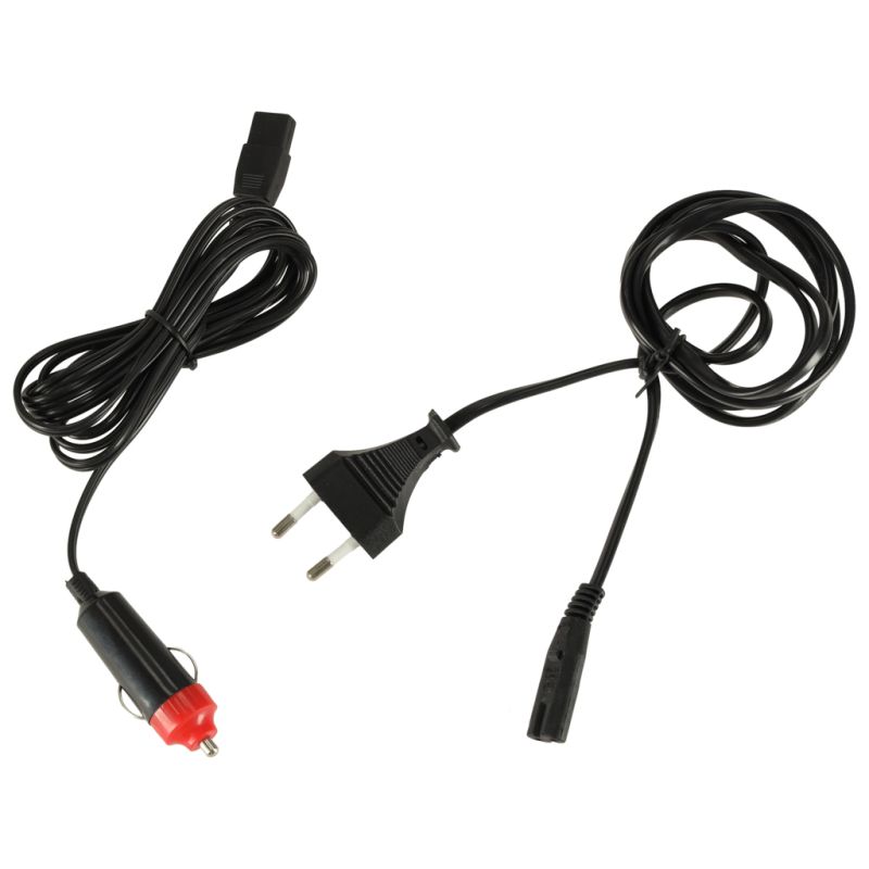 Lodówka turystyczna elektryczna samochodowa mini na jedzenie kosmetyki grzanie chłodzenie 2w1 4L biała - obrazek 11