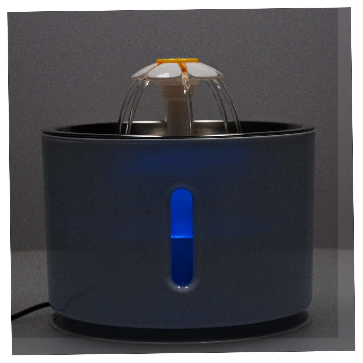 Poidełko fontanna dla psa kota zwierząt automatyczne poidło LED USB 2,4l filtr czyszczący - obrazek 12