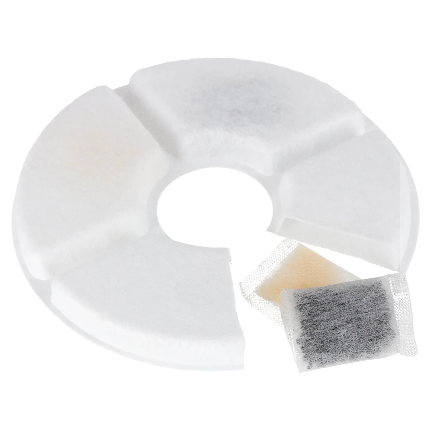 Poidełko fontanna dla psa kota zwierząt automatyczne poidło LED USB 2,4l filtr czyszczący - obrazek 10