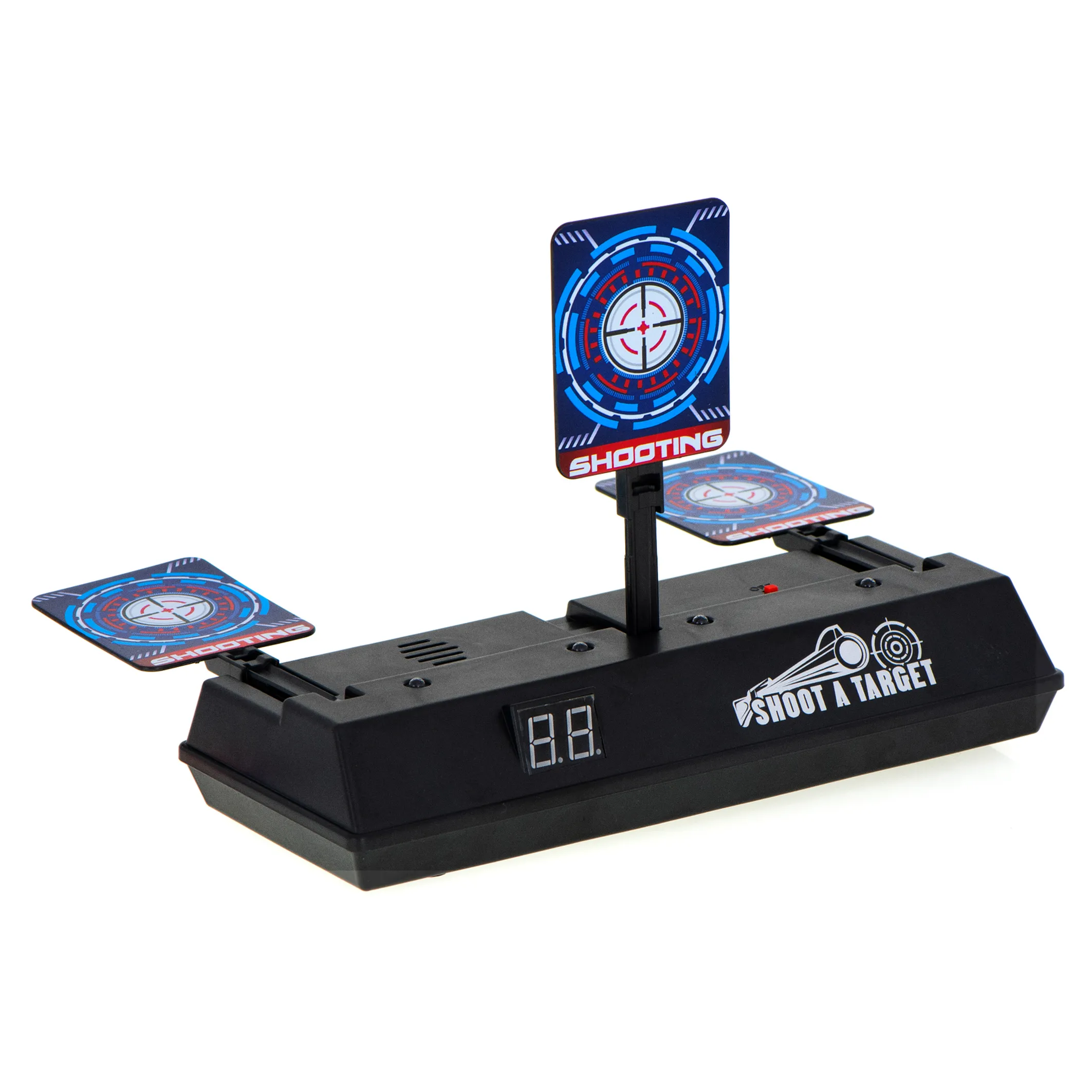 Tarcza do strzelania do wyrzutni karabinu elektroniczna strzelnica 3 cele licznik cyfrowy