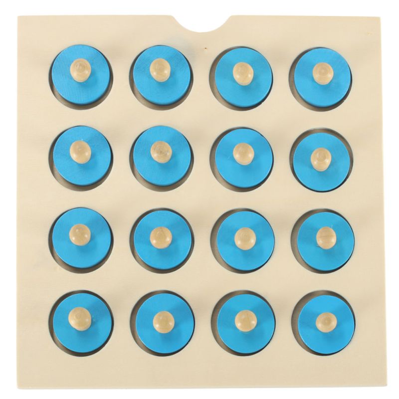 Gra planszowa memory montessori zestaw puzzle drewniane 4 karty - obrazek 2