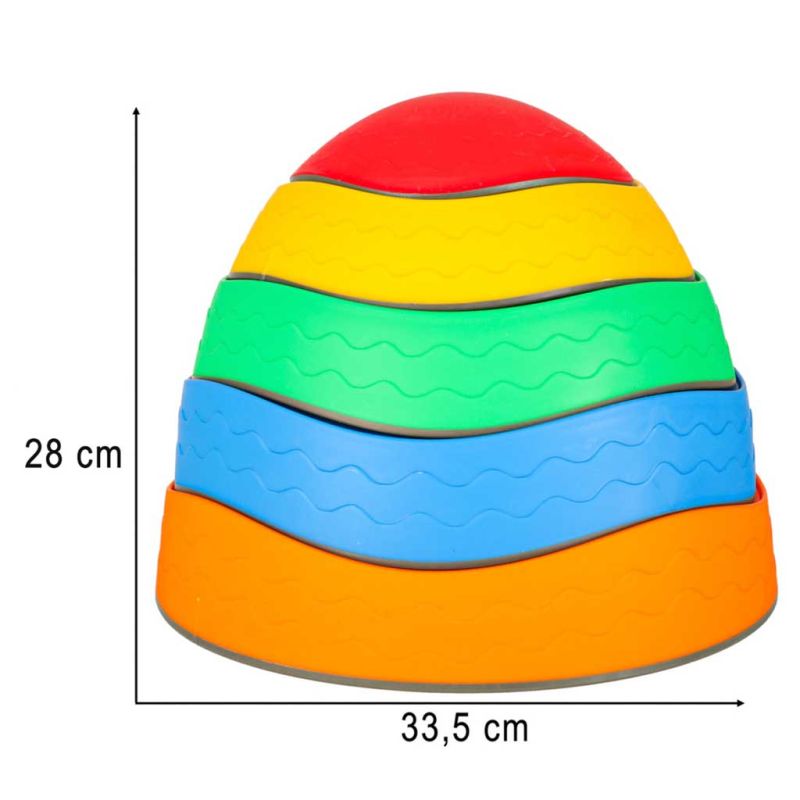 Ścieżka sensoryczna kamienie rzeczne do treningu równowagi podłoga to lawa gra 5szt - obrazek 13