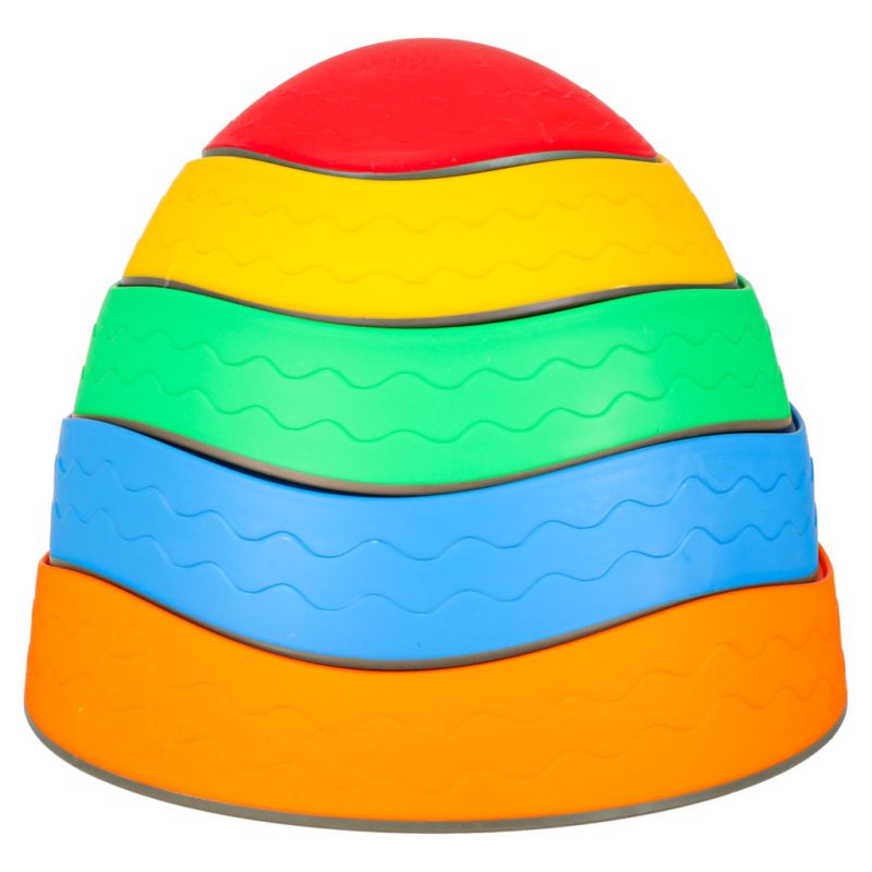 Ścieżka sensoryczna kamienie rzeczne do treningu równowagi podłoga to lawa gra 5szt - obrazek 5