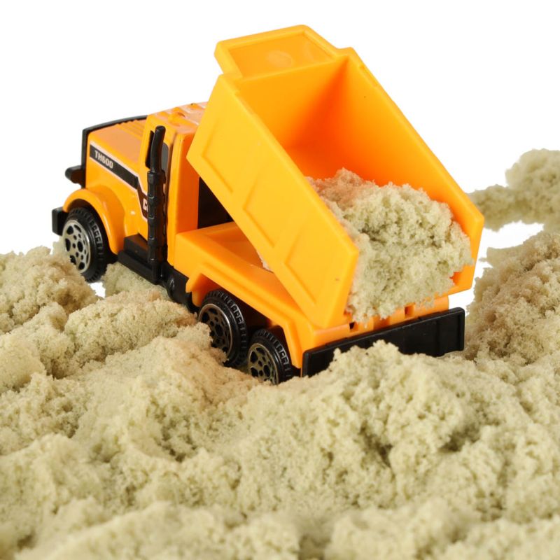 Samochody maszyny budowlane pojazdy zestaw 6 sztuk - obrazek 5