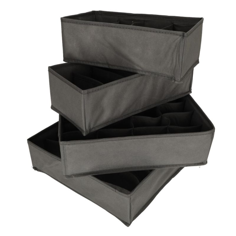 Organizer do szuflady na bieliznę skarpetki 4 sztuki - obrazek 11