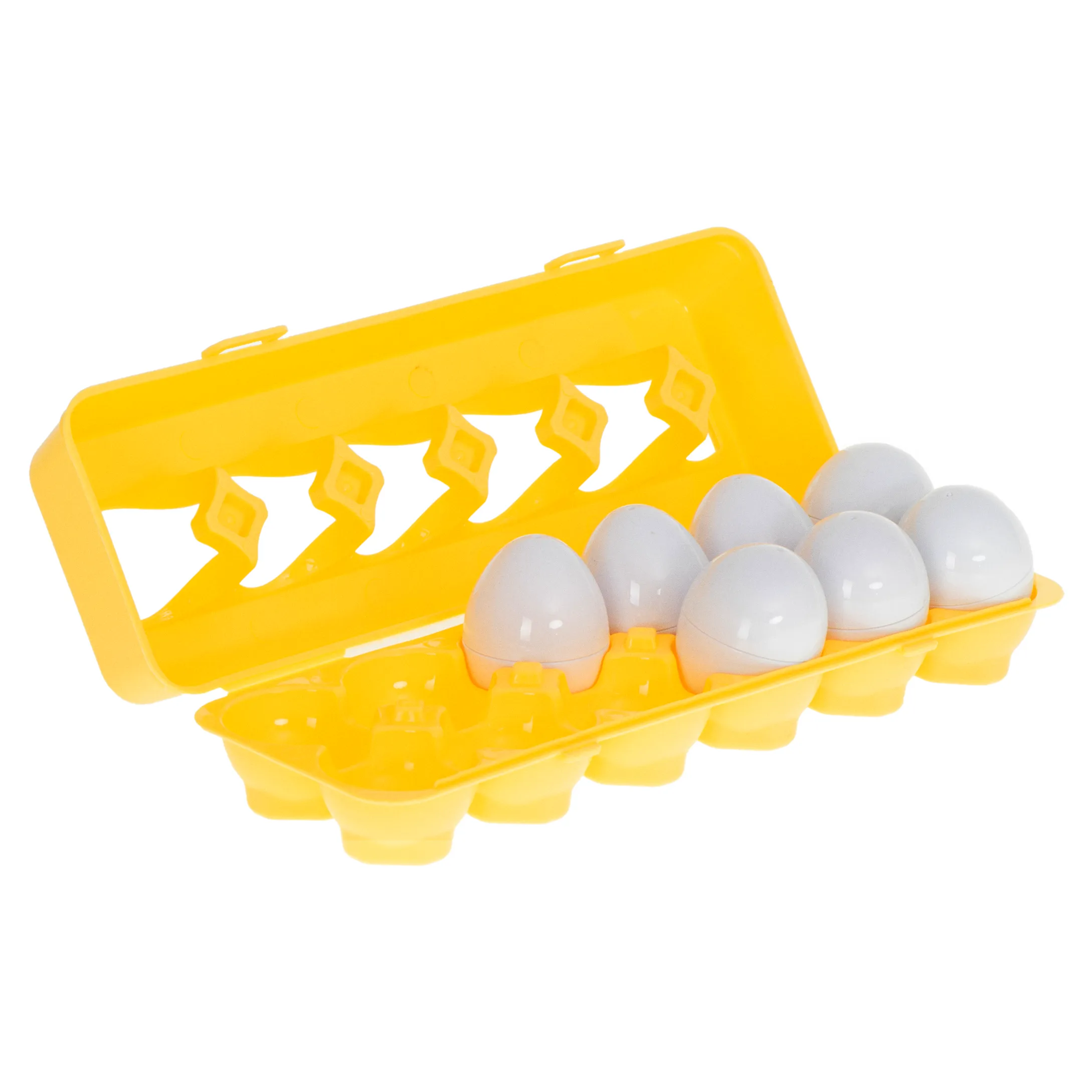 Układanka edukacyjna sorter dopasuj kształty jajka 12 sztuk - obrazek 8