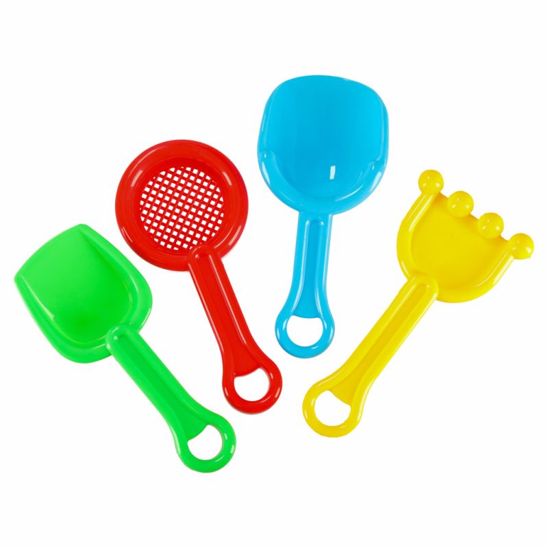 Statek łódka z akcesoriami foremkami do piasku wody foremki + sikawka strzykawka 12el. - obrazek 7