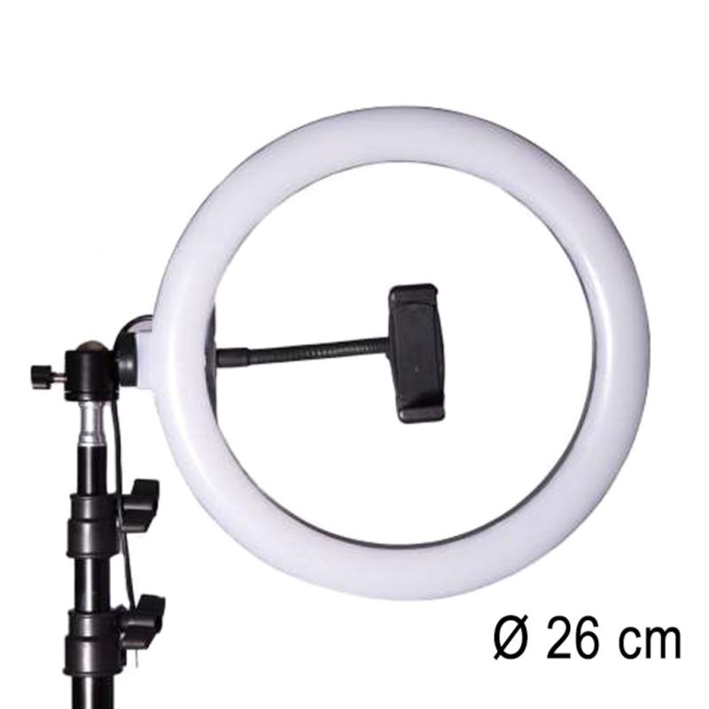 Lampa pierścieniowa 60W RING LED selfie makijaż - obrazek 12