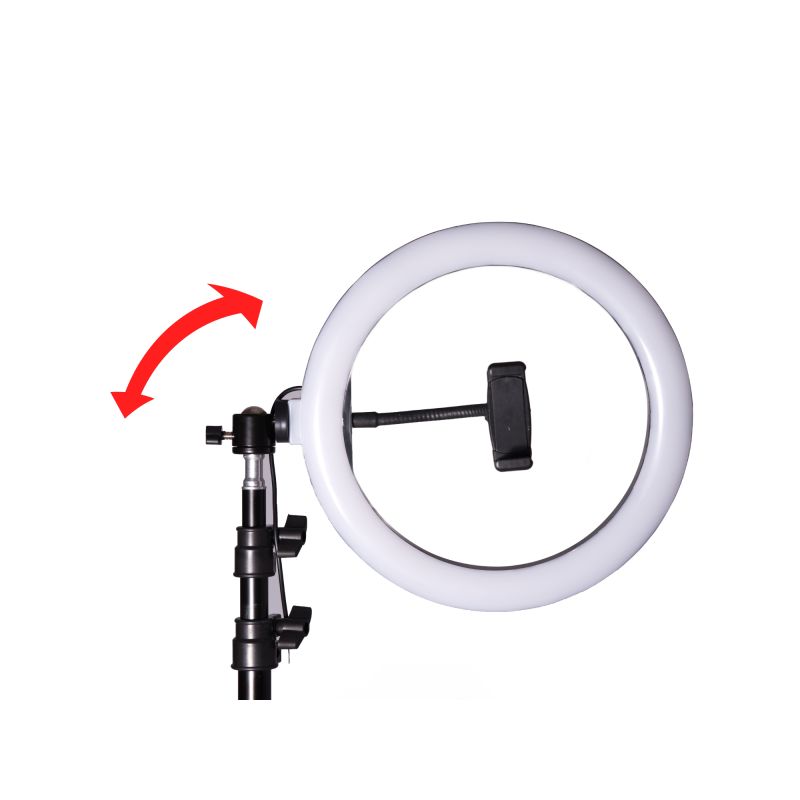 Lampa pierścieniowa 60W RING LED selfie makijaż - obrazek 3