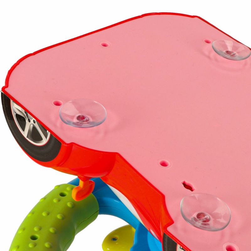 Zabawka interaktywna kierownica dla dzieci symulator muzyka dźwięki światła projektor - obrazek 6