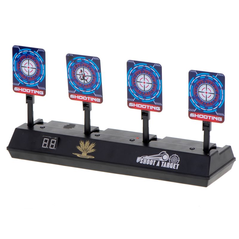 Tarcza do strzelania elektroniczna cyfrowa 4 cele licznik - obrazek 2