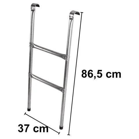 Drabinka do trampoliny ogrodowej schodki uniwersalna metalowa 86