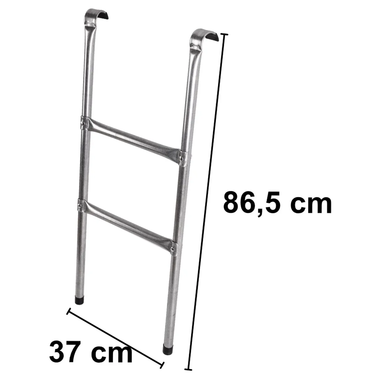 Drabinka do trampoliny ogrodowej schodki uniwersalna metalowa 86