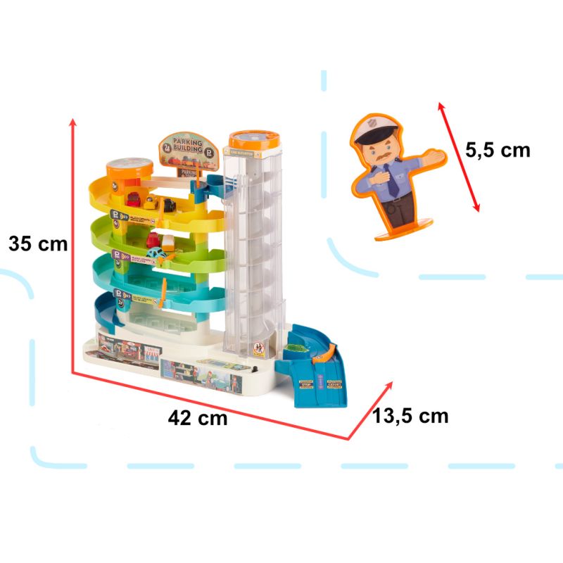 Parking garaż 4 poziomy elektryczna winda 6 aut - obrazek 3