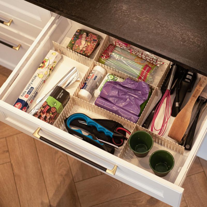 Separator organizer przegródka do szuflad 4szt. - obrazek 7