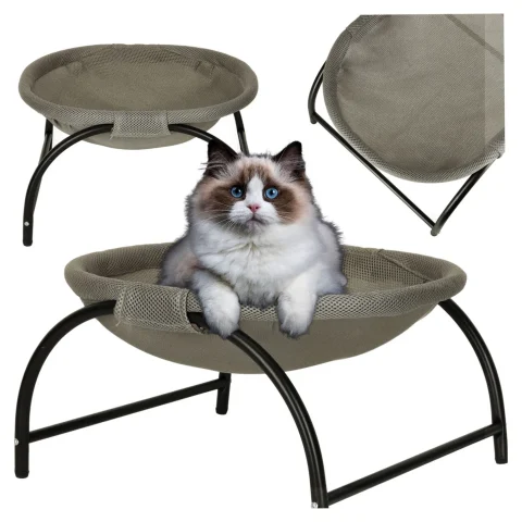 Legowisko hamak dla kota posłanie dla zwierząt na nóżkach 45x42x23 cm