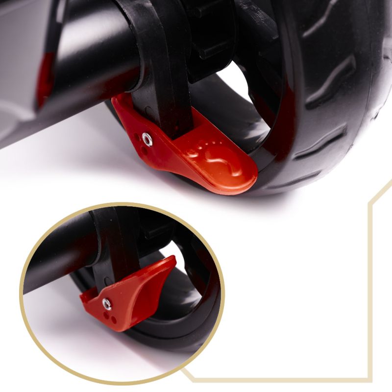 Rowerek trójkołowy Trike Fix Lite rower spacerówka 3w1 obracany 360 wolne koło granatowy - obrazek 7