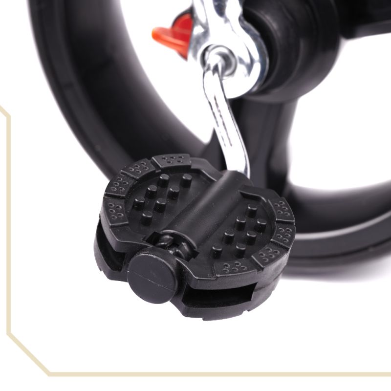 Rowerek trójkołowy Trike Fix Lite rower spacerówka 3w1 obracany 360 wolne koło granatowy - obrazek 10