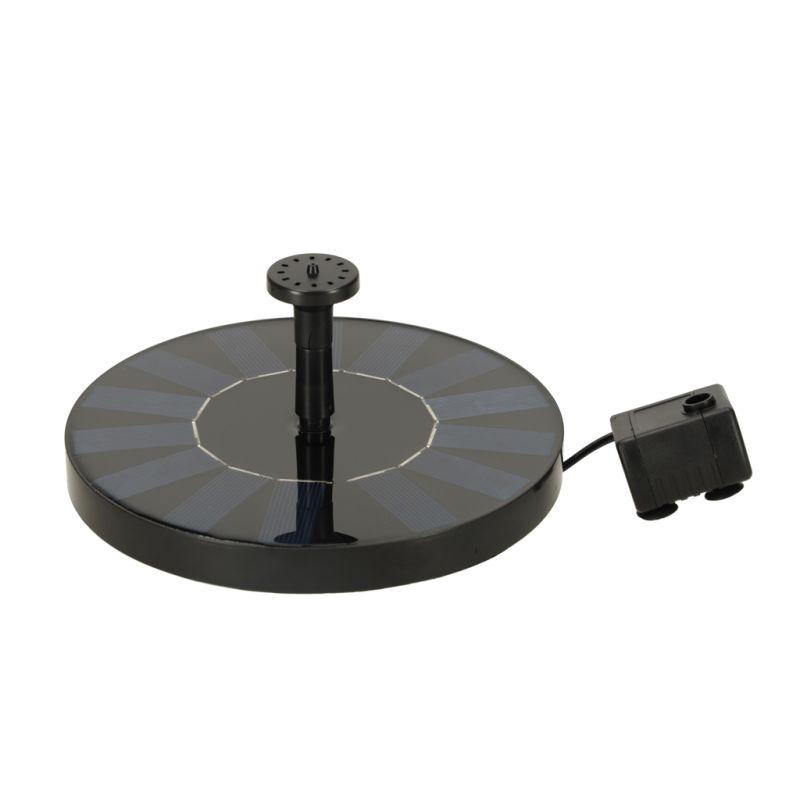 Fontanna solarna LUARO do oczka wodnego stawu do ogrodu pompa pływająca ogrodowa 16cm - obrazek 7