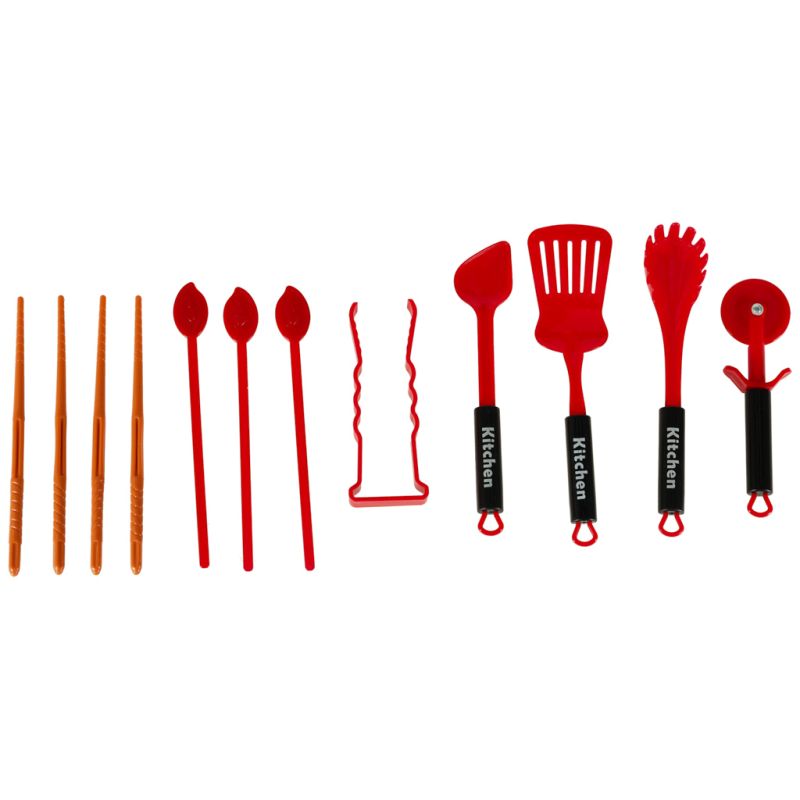 Zestaw do gotowania dla dzieci naczynia akcesoria kuchenne zestaw 35 elementów - obrazek 9