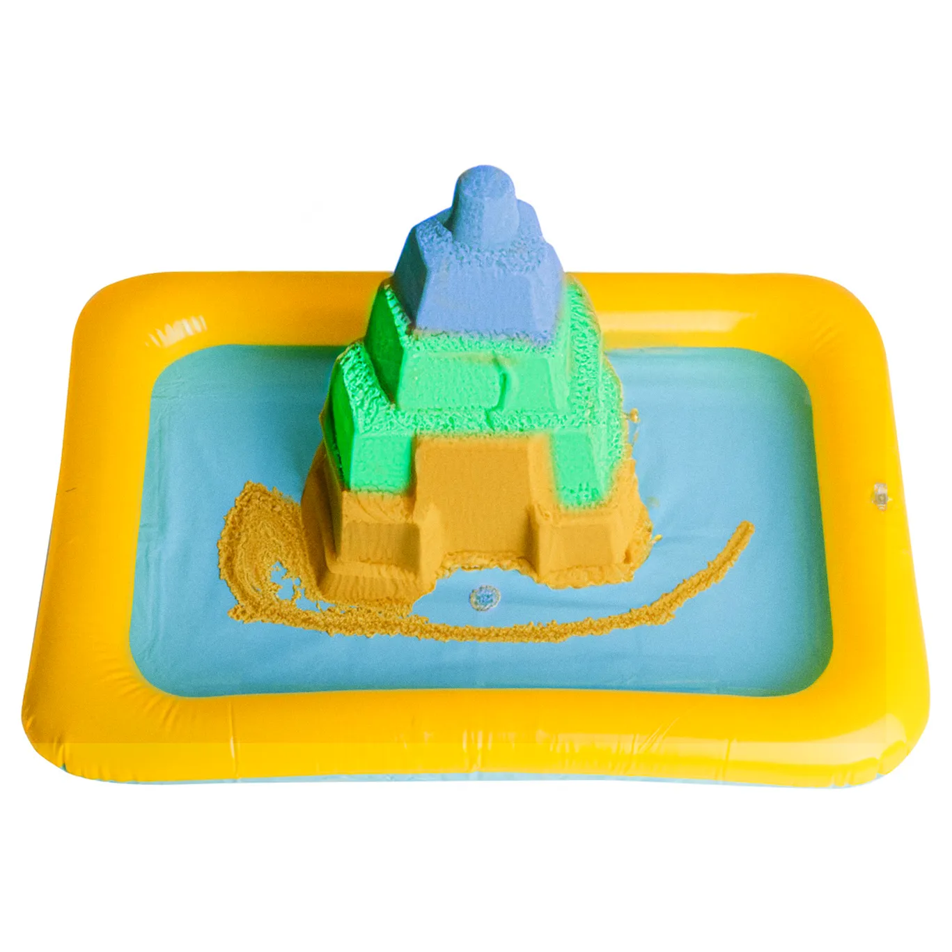 Pompowana piaskownica do piasku kolory 56cm x 40cm