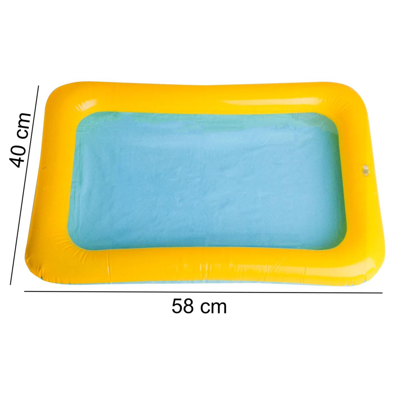 Pompowana piaskownica do piasku kolory 56cm x 40cm - obrazek 7