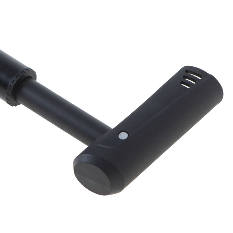 Pompka do roweru z manometrem RALLEX rowerowa ręczna do piłki materaca z uchwytem na rower - obrazek 6