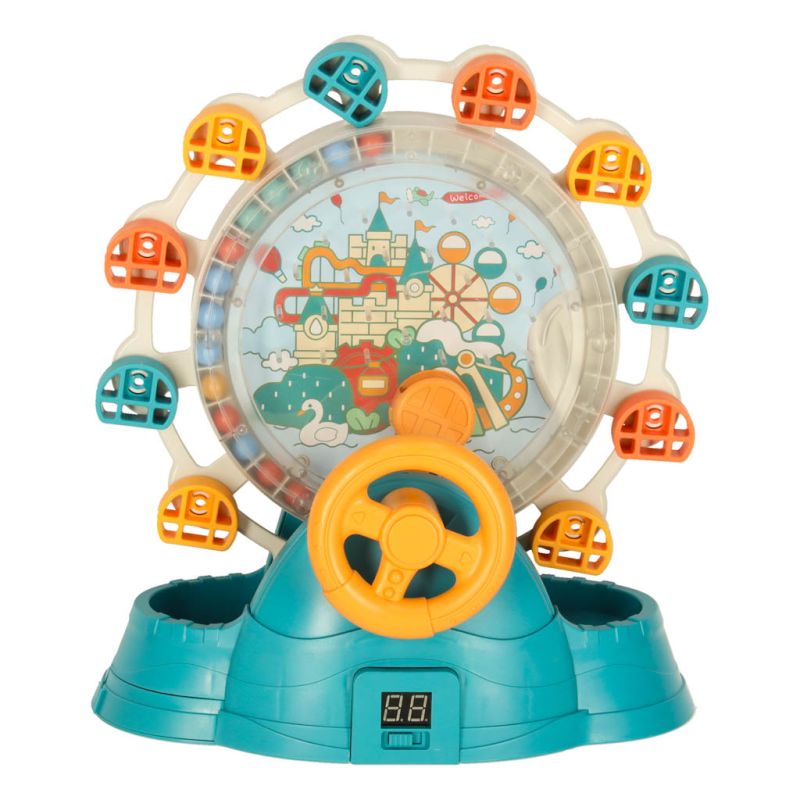 Diabelski młyn karuzela z kierownicą łapanie piłek - obrazek 2