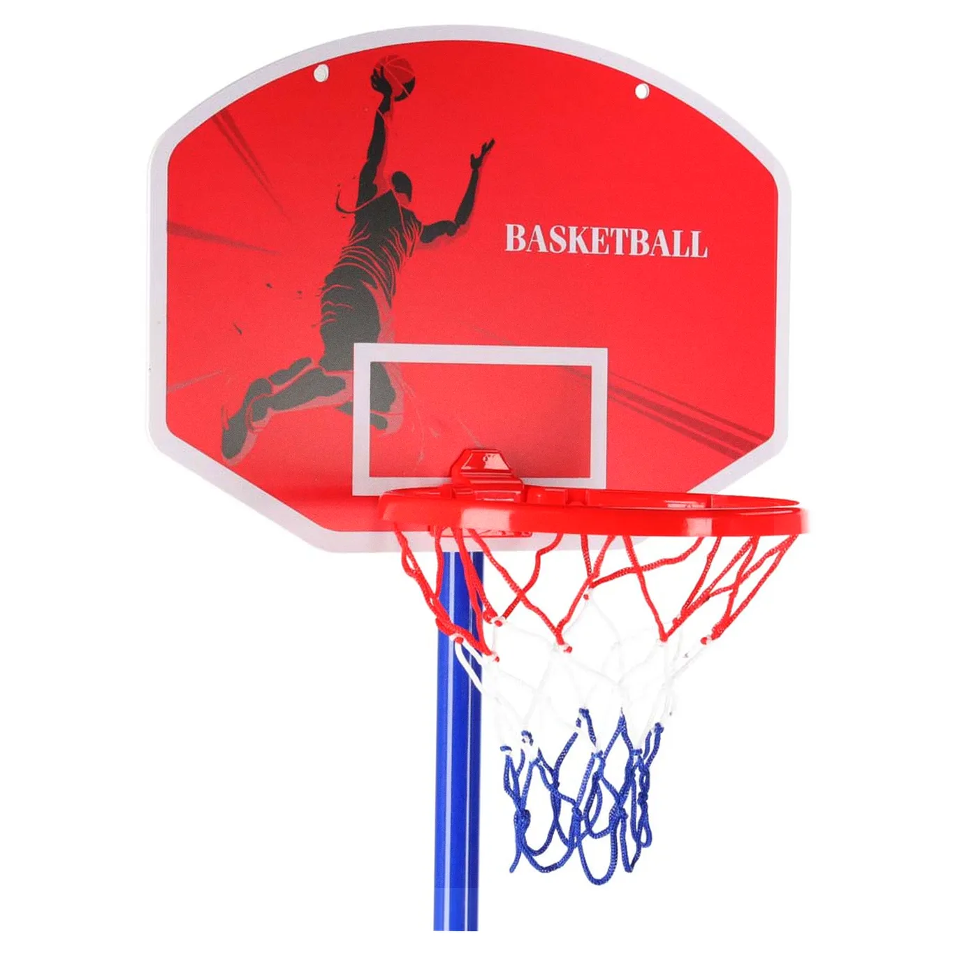 Bramka piłkarska do piłki nożnej tablica do koszykówki gry w kosza gra 2w1 2 piłki pompka