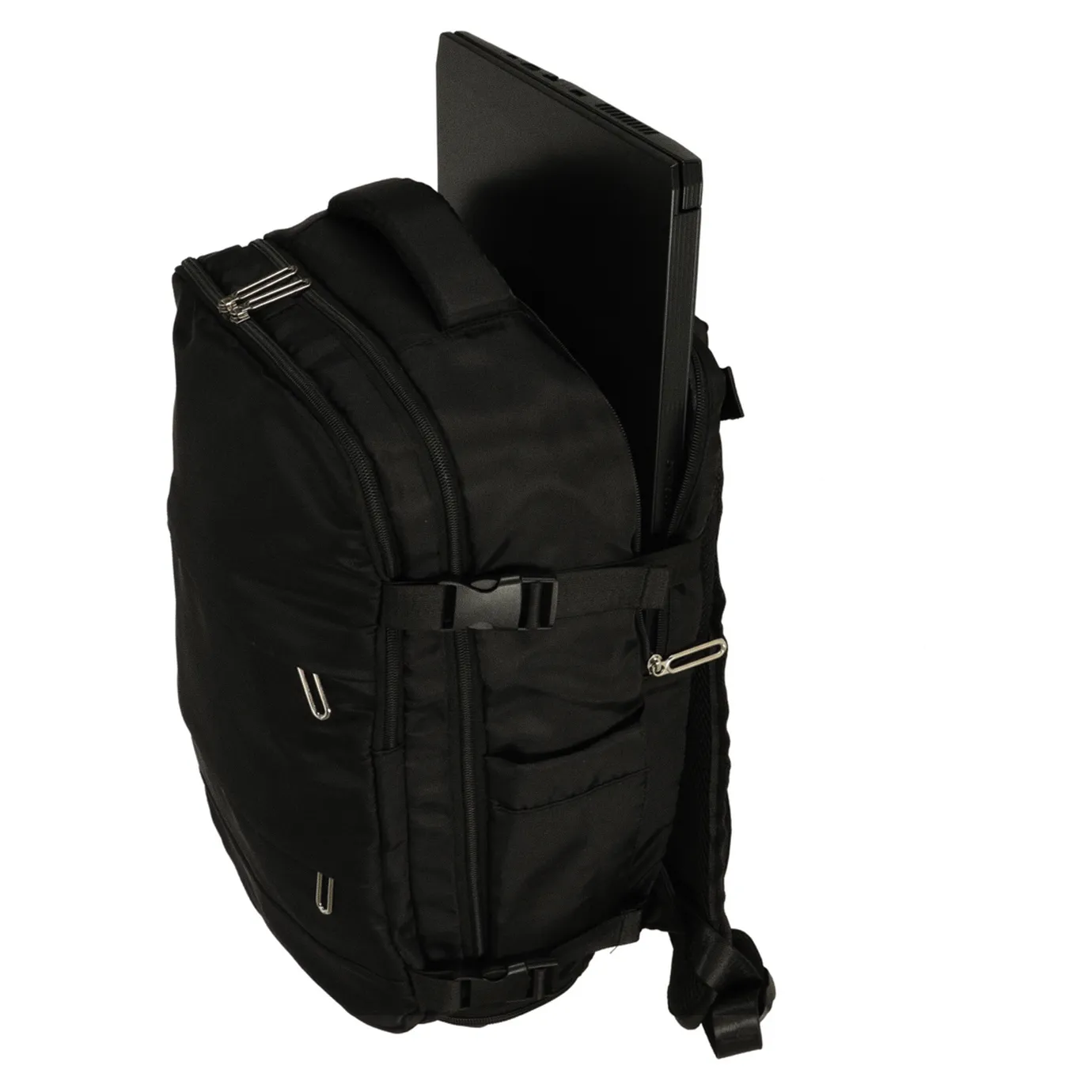 Plecak podróżny do samolotu bagaż podręczny kabinowy turystyczny wodoodporny 45x32cm - obrazek 9