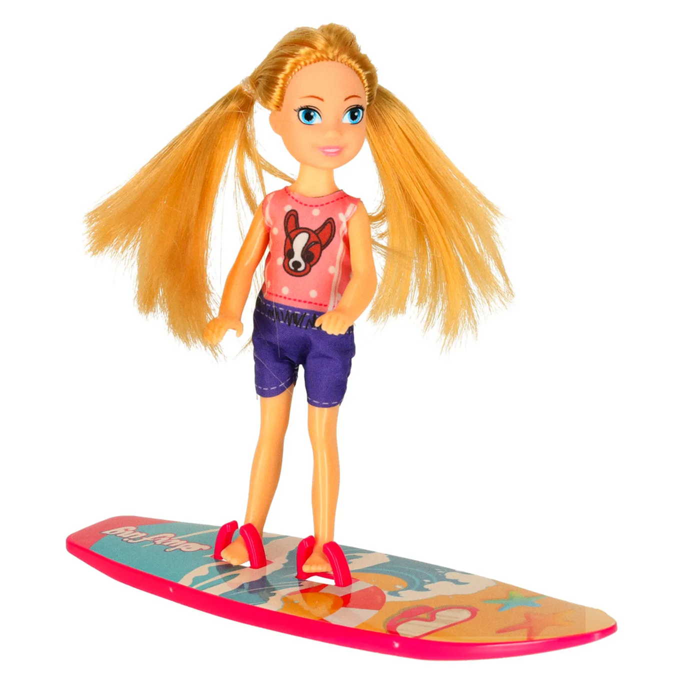 Łódź dla lalek jacht imprezowy rozkładany lalka deska surfingowa - obrazek 9