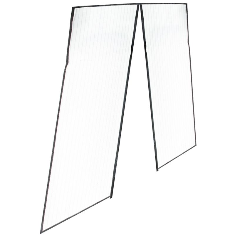 Moskitiera siatka magnetyczna LUARO na drzwi solidna mocny magnes 100x210cm - obrazek 4