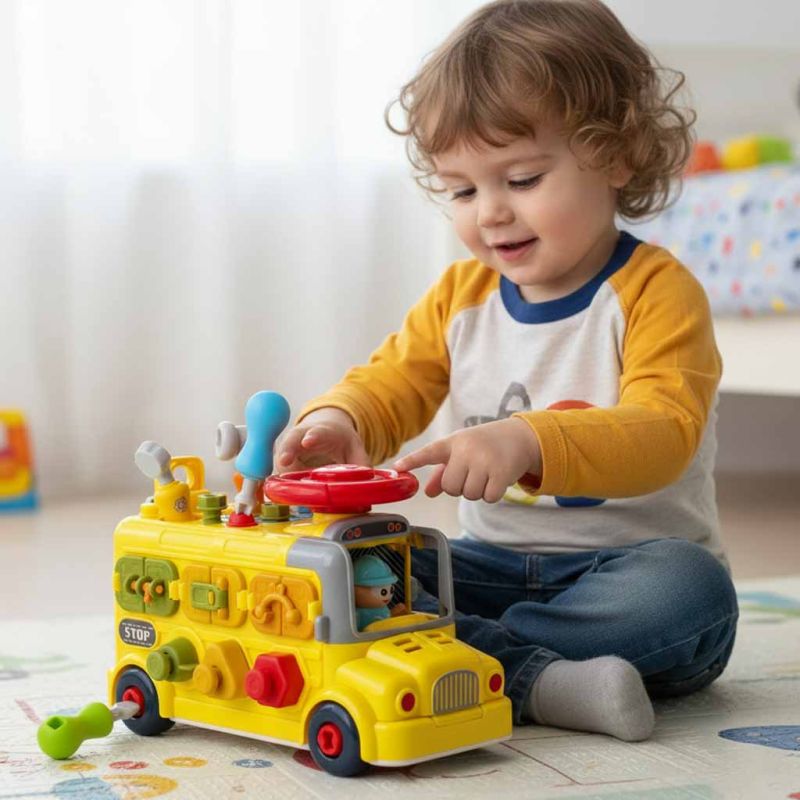 Autobus manipulacyjny do skręcania 6w1 śrubki śrubokręty - obrazek 13