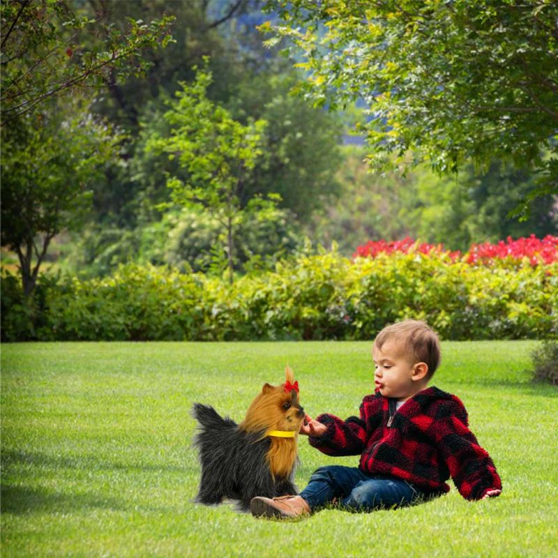 Piesek interaktywny reaguje na dotyk ruch chodzi szczeka York - obrazek 12