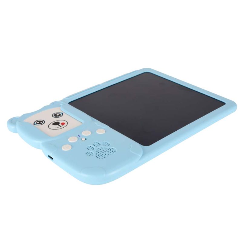 Nauka języka angielskiego czytnik kart do nauki słówek fiszki znikopis niebieski - obrazek 4