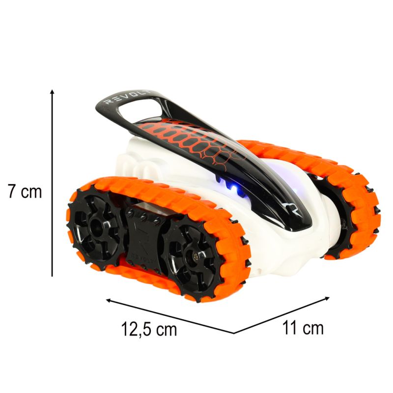 Samochód zdalnie sterowany pojazd gąsiennicowy RC REVOLT TG1006 High-Performance Track Racer 2.4GHz LED Off-Road Zasięg do 40m czerwony - obrazek 5