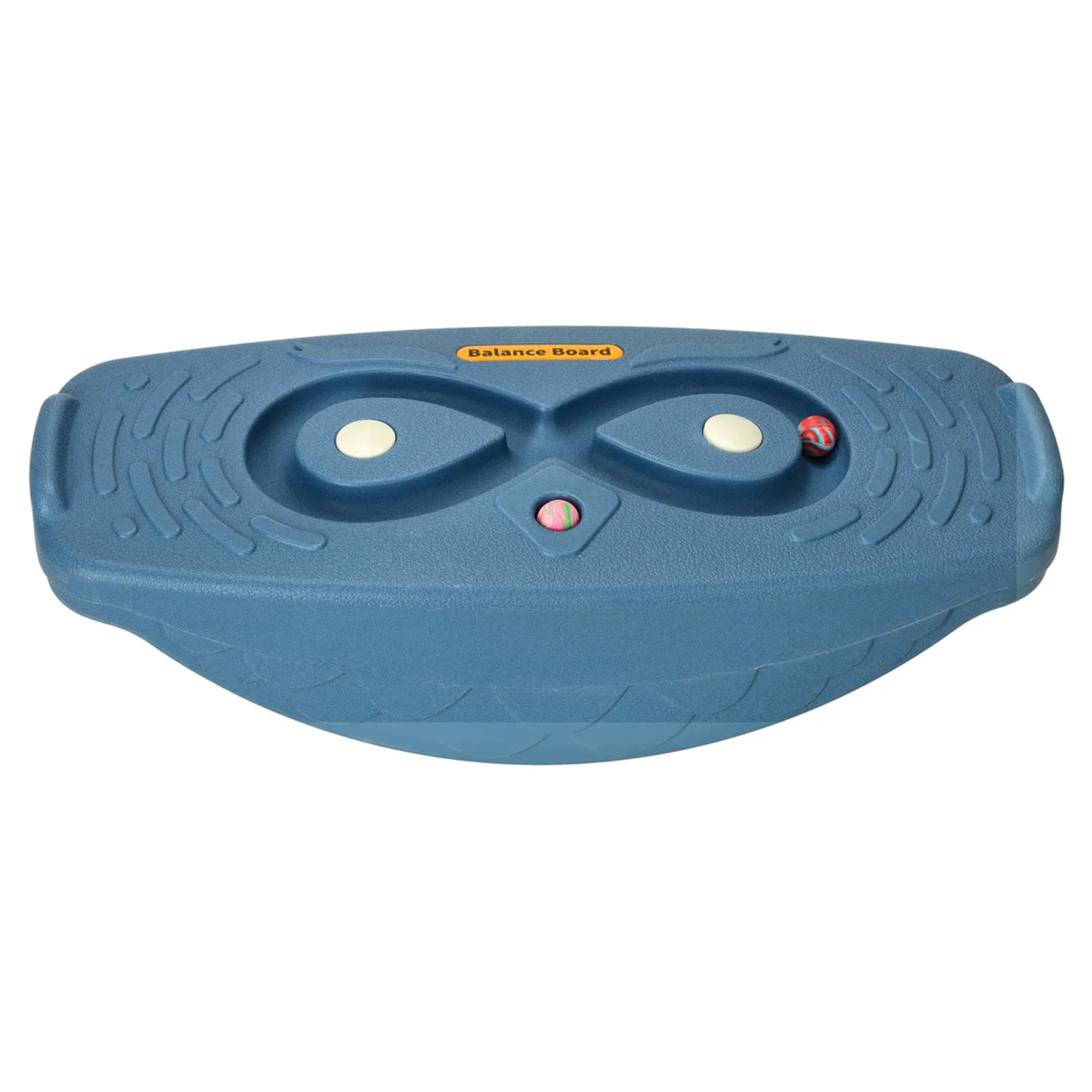 Deska do balansowania bujania równoważnia z labiryntem bujak balansowy dla dzieci granatowa