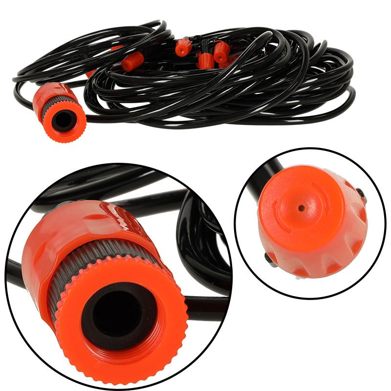 Zraszacz ogrodowy kurtyna wodna mgiełka system nawadniania 15m - obrazek 8