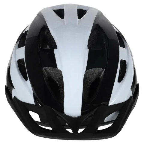 Kask rowerowy na rower RALLEX damski męski regulowany czarno-biały M 54-58cm