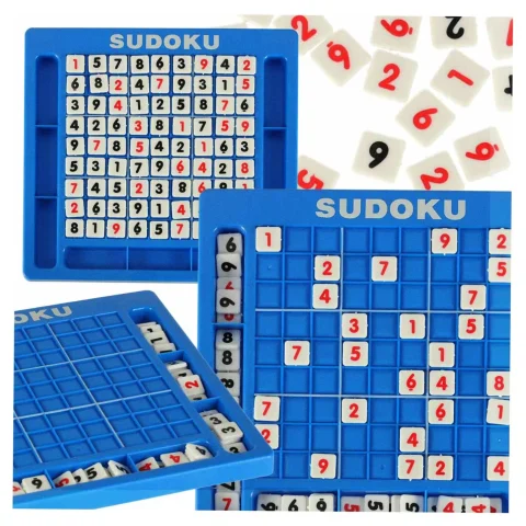 Gra logiczna liczbowa łamigłówka sudoku