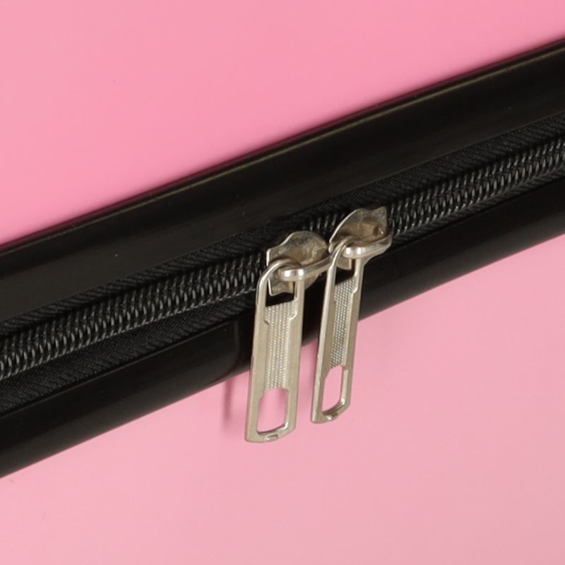 Walizka podróżna dla dzieci bagaż podręczny na kółkach kot różowa - obrazek 5