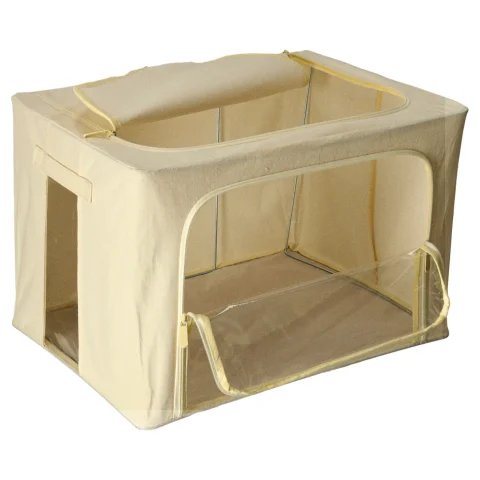 Organizer na pościel do szafy torba ze stelażem do przechowywania na ubrania zabawki 100L