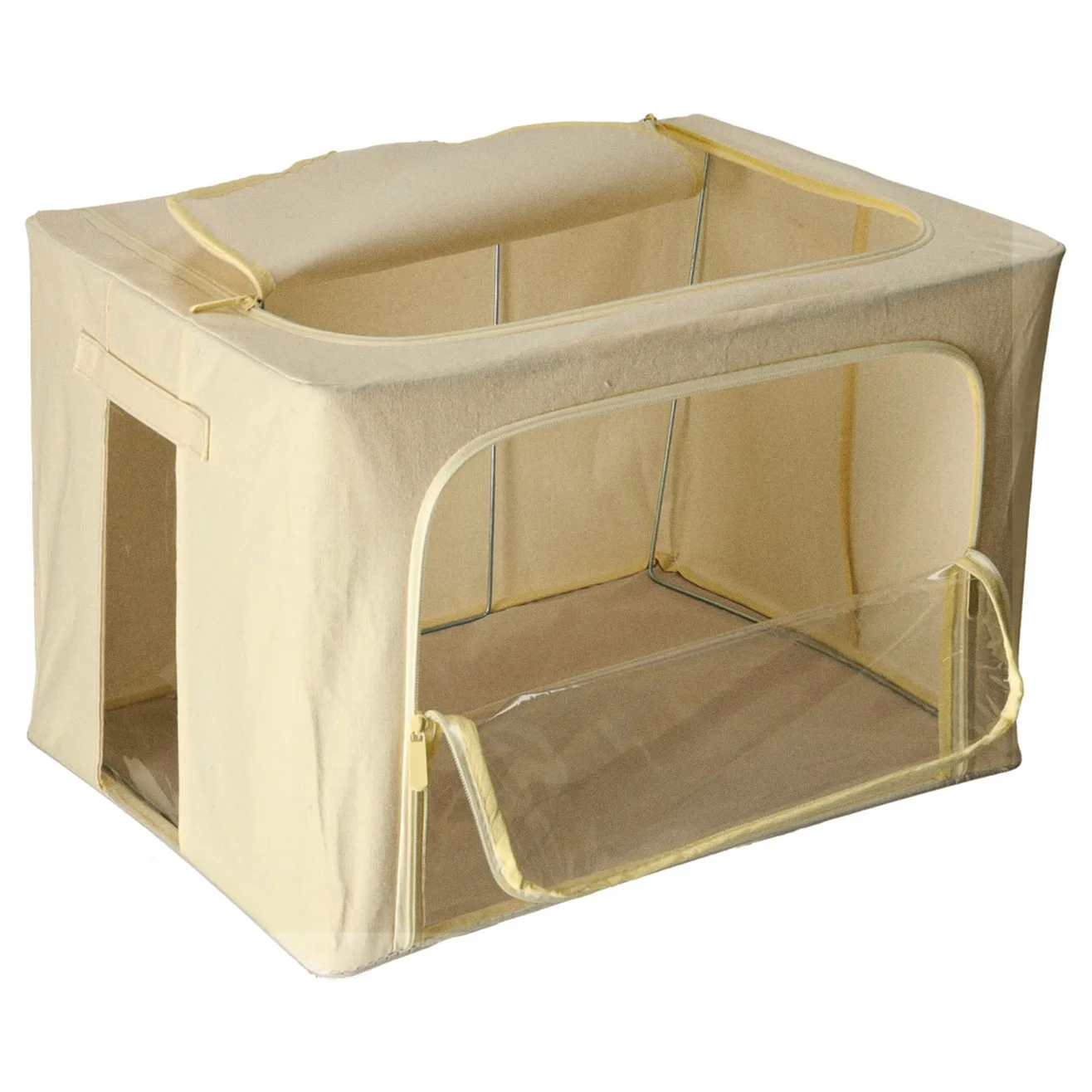 Organizer na pościel do szafy torba ze stelażem do przechowywania na ubrania zabawki 100L