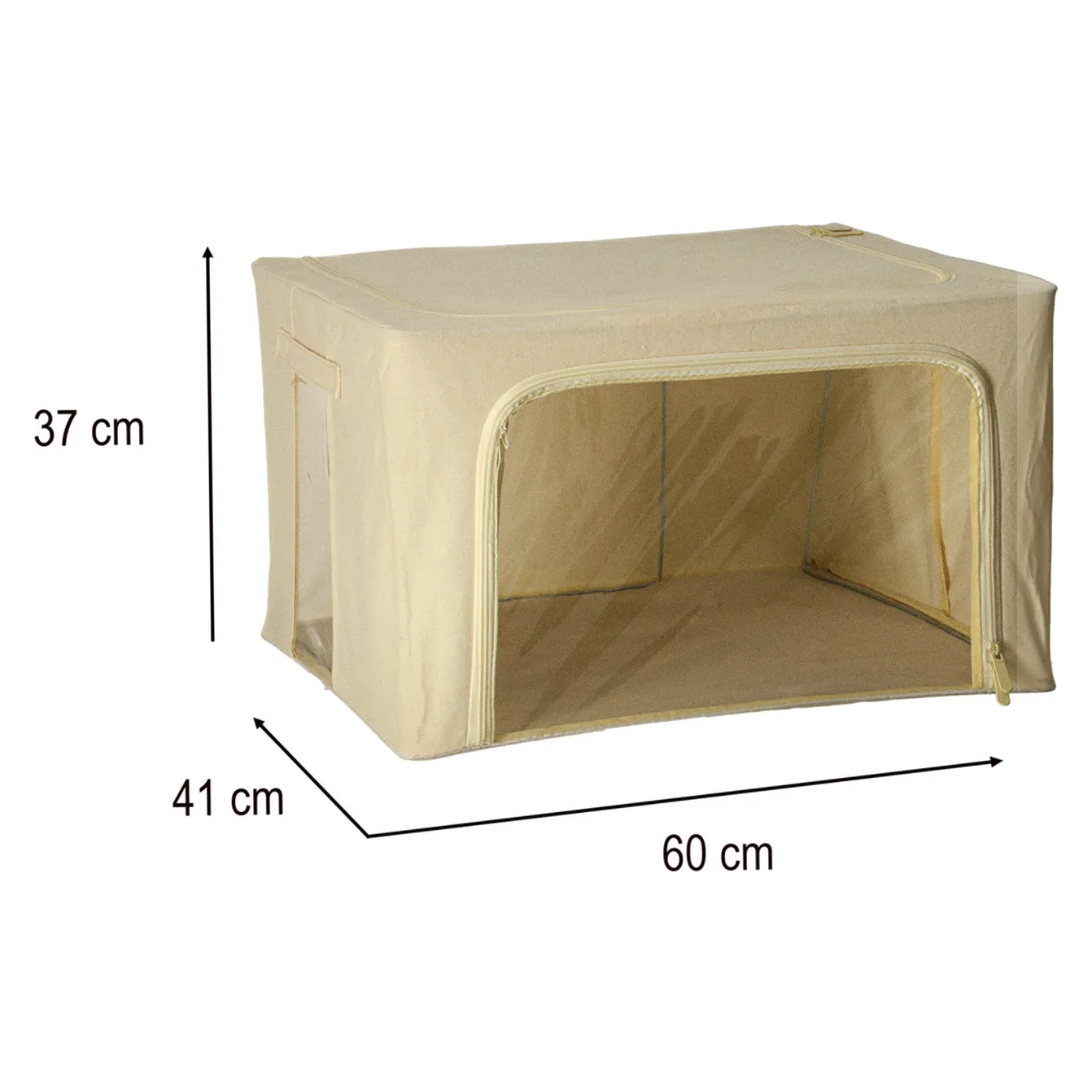 Organizer na pościel do szafy torba ze stelażem do przechowywania na ubrania zabawki 100L - obrazek 8