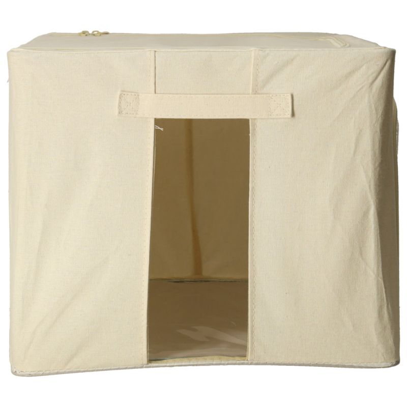 Organizer na pościel do szafy torba ze stelażem do przechowywania na ubrania zabawki 100L - obrazek 4