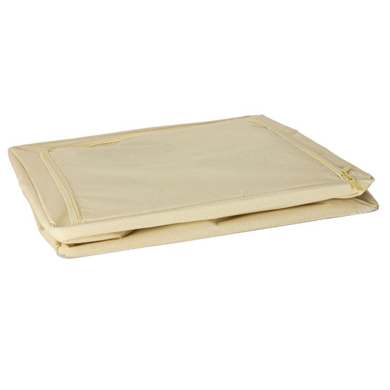 Organizer na pościel do szafy torba ze stelażem do przechowywania na ubrania zabawki 100L - obrazek 7