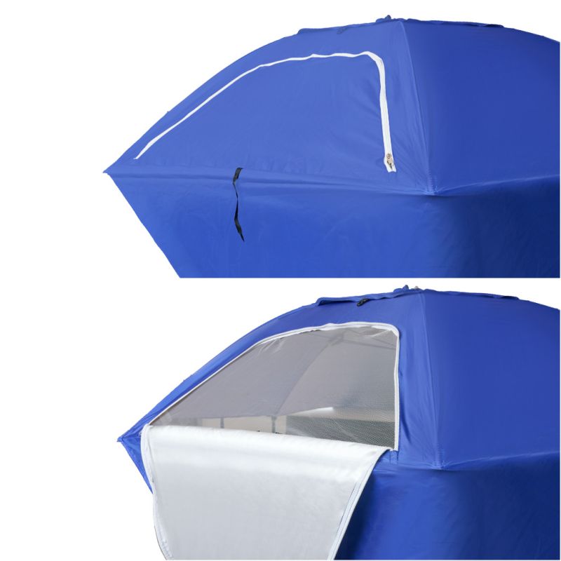 Parasol namiot plażowy ogrodowy składany duży XXL 213cm - obrazek 13