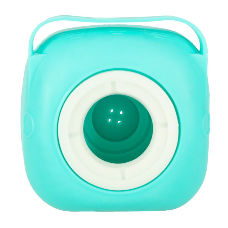 Szczotka silikonowa czyścik myjka do mycia psów kotów z dozownikiem miętowa - obrazek 5