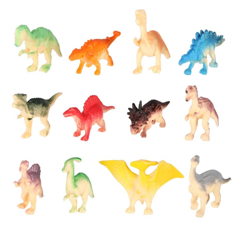 Dinozaury wykopaliska jajko XL dinozaura 12 figurek zestaw archeologiczny - obrazek 5